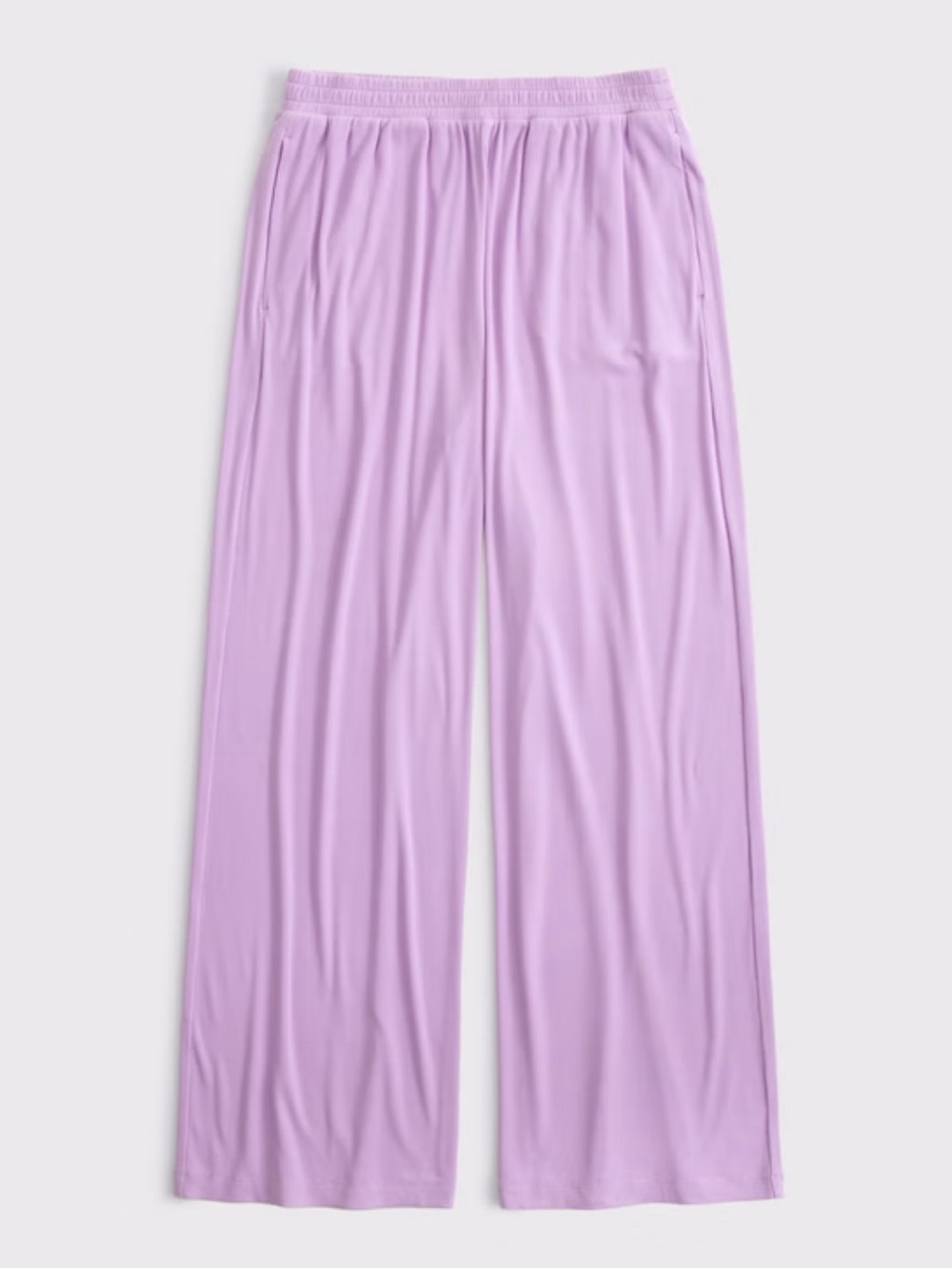 Lounge Ribbed Wide Leg Sweatpant